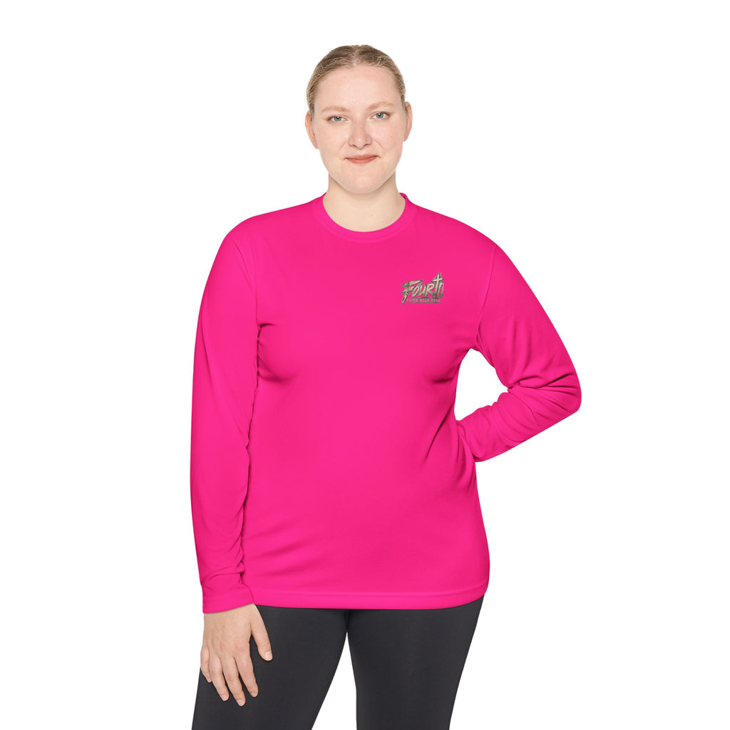 Giants Fall Faith Stands Long Sleeve Tee — Christian Adventure Graphic Shirt