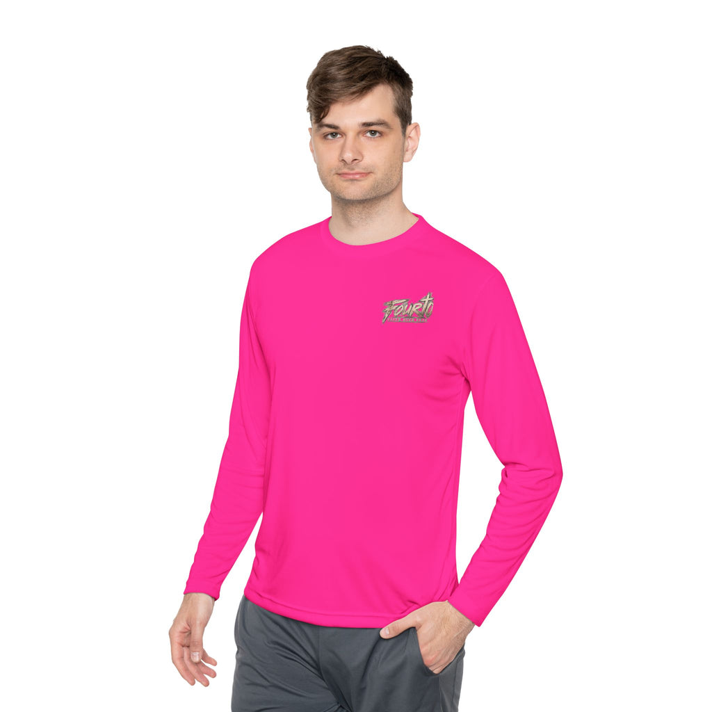 Giants Fall Faith Stands Long Sleeve Tee — Christian Adventure Graphic Shirt