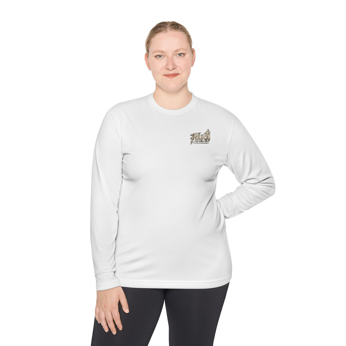 Giants Fall Faith Stands Long Sleeve Tee — Christian Adventure Graphic Shirt