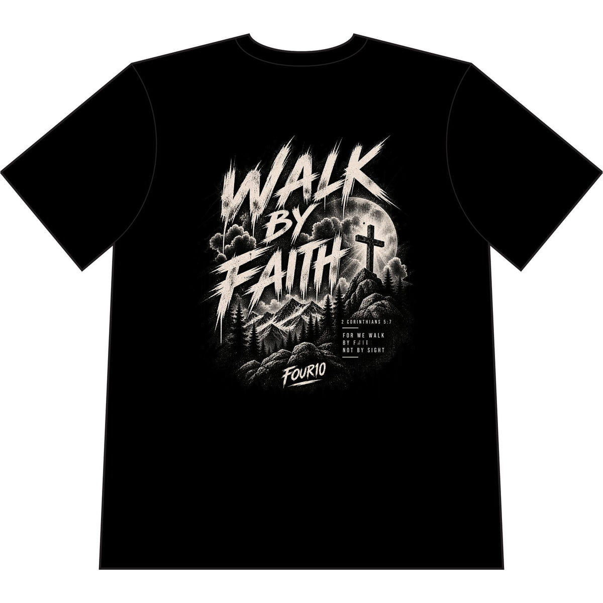 Walk By Faith Heavyweight Tee