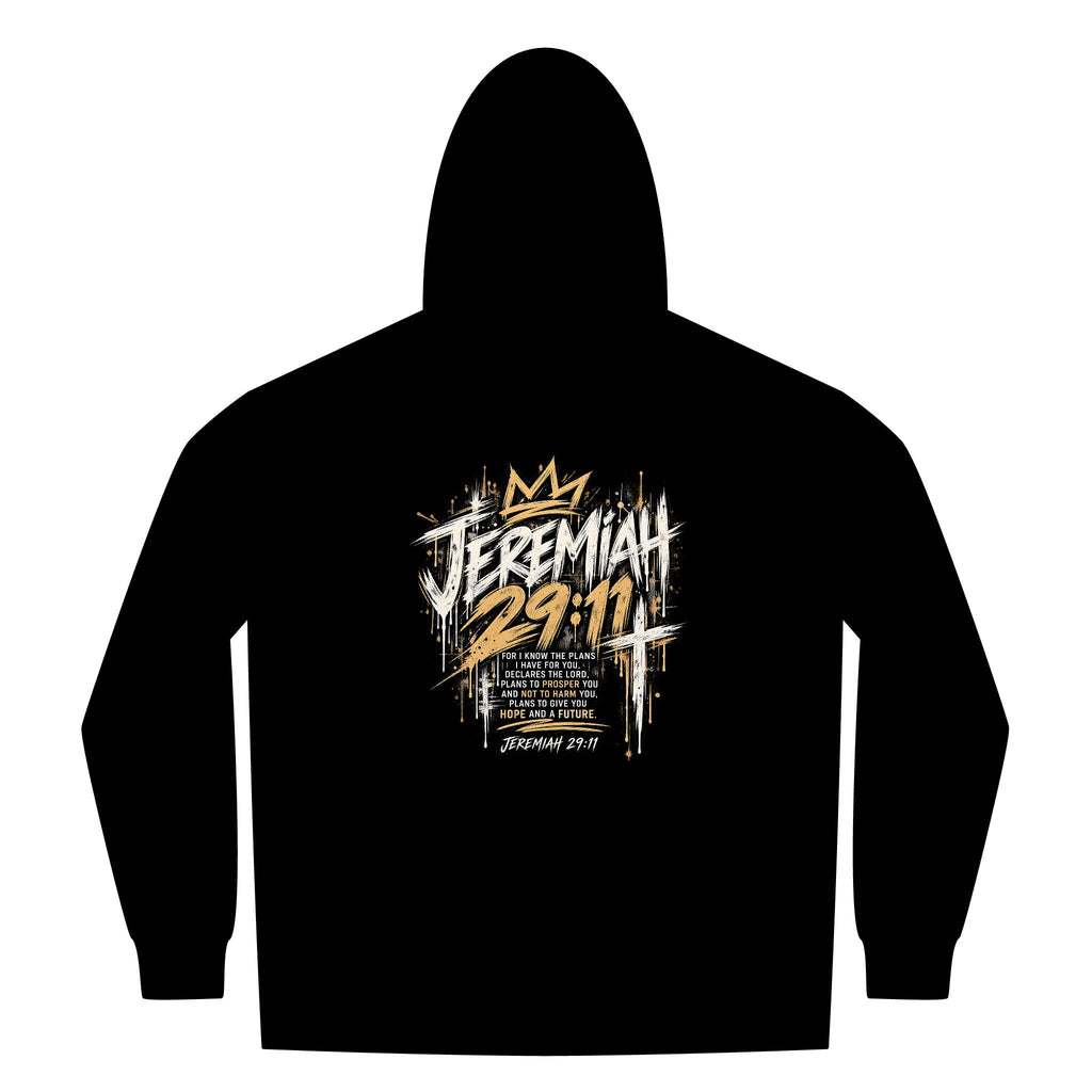 FOUR10 "Plans" Jeremiah 29:11 Zip Hoodie