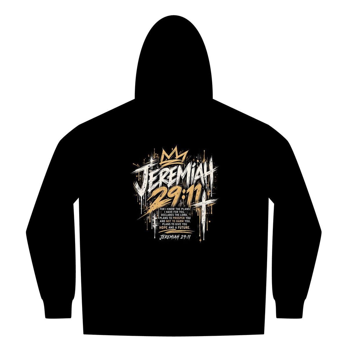 FOUR10 "Plans" Jeremiah 29:11 Zip Hoodie