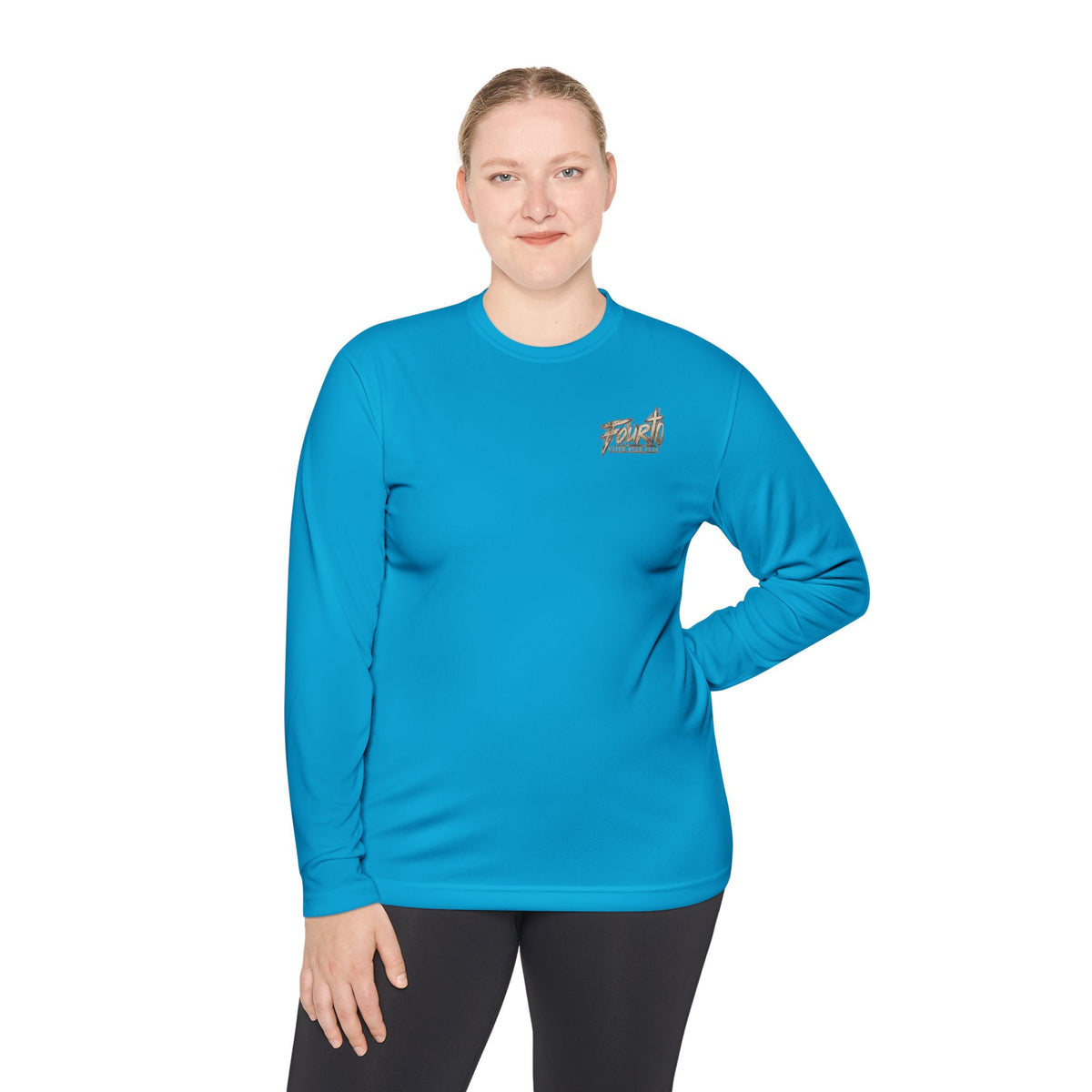 Giants Fall Faith Stands Long Sleeve Tee — Christian Adventure Graphic Shirt